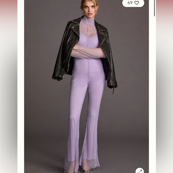 Anthropologie Pants - NWT Sunday in Brooklyn Rhinestone Jumpsuit